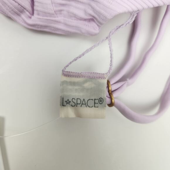 L*Space Siren Bikini Top in Peony Purple Size Small NWT - Picture 6 of 6